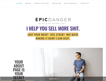 Tablet Screenshot of epicdangerblog.com